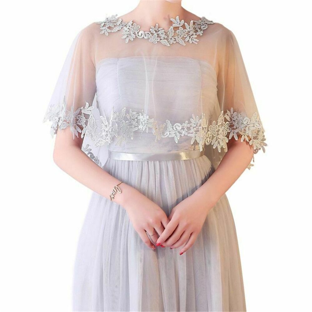 Stole Wedding Shawl - Fashion Casual Bridal Wedding Cape Evening