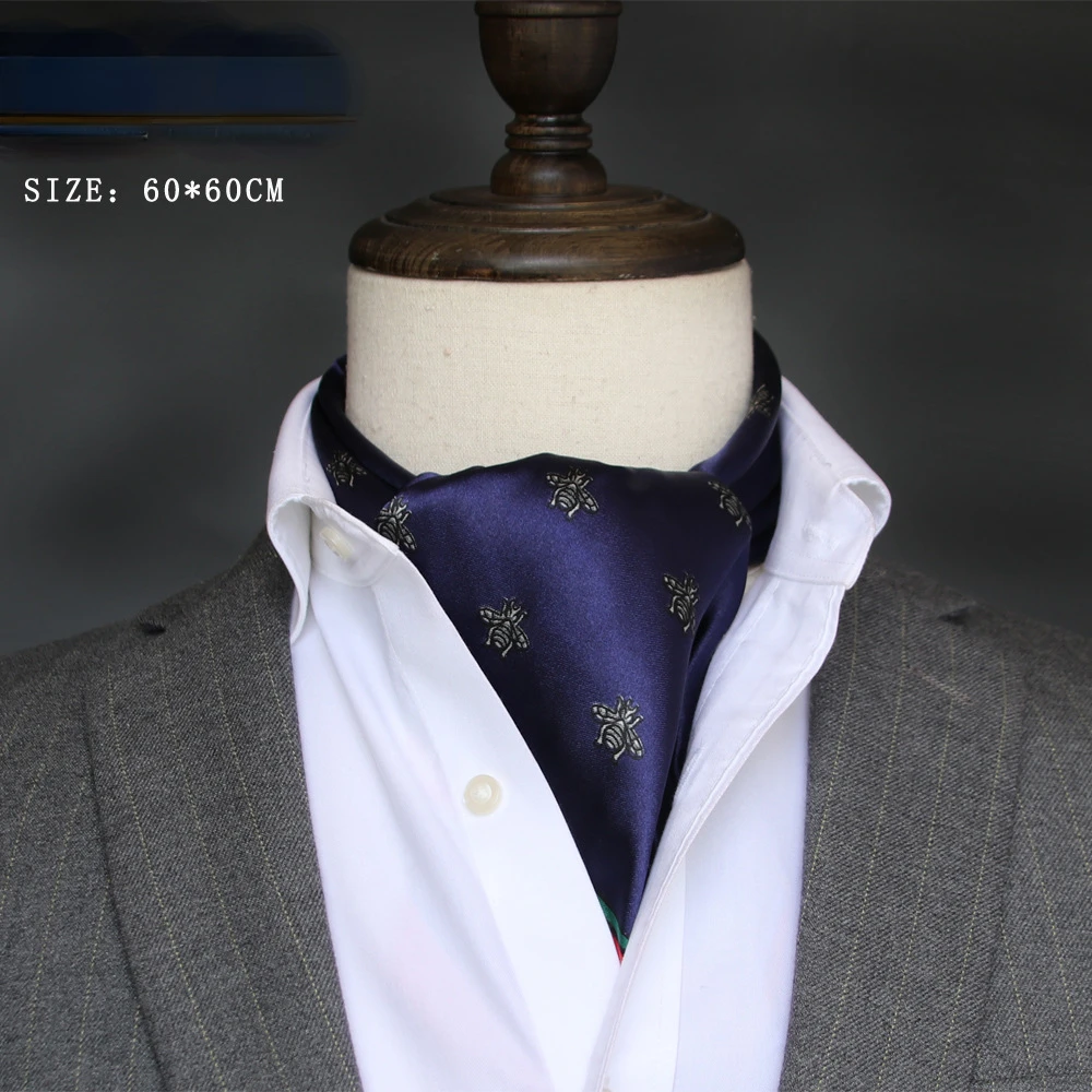 Scarf Silk Square - British Men's Silk Scarf Small Square
