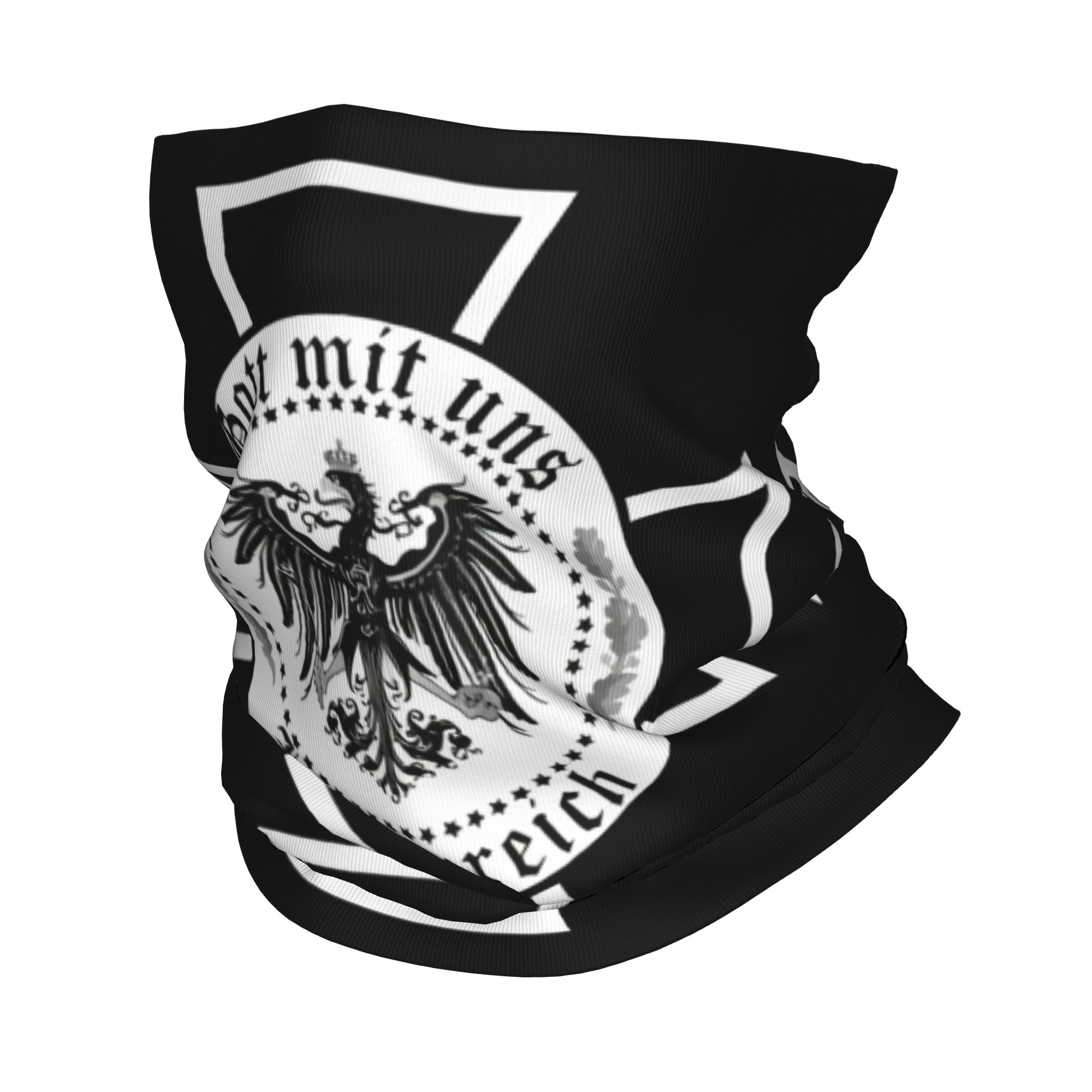 Neck Warmer Tube - Custom German Empire Eagle Cross Logo