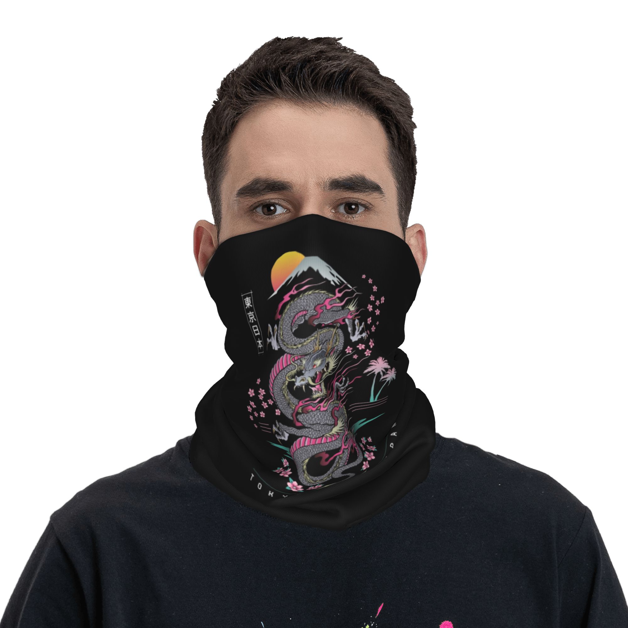 Custom Tokyo Japan Dragon Wint - Neck Warmer Tube recension och pris