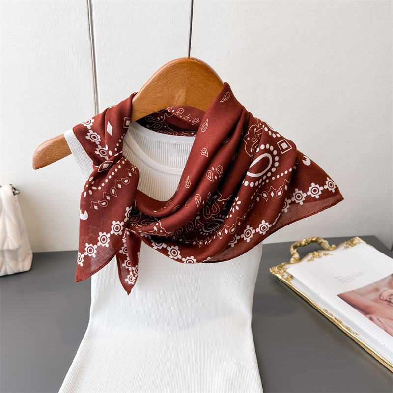 Pure Cotton Women Scarf Square - Bandana Cotton recension och pris
