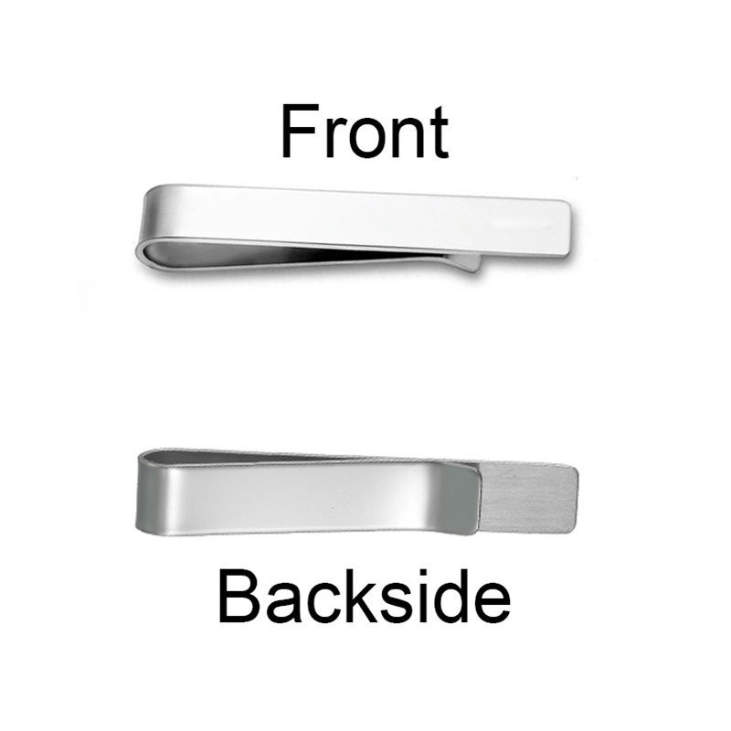 Stainless Steel Engraved Name  - Tie Bar Set Gift recension och pris