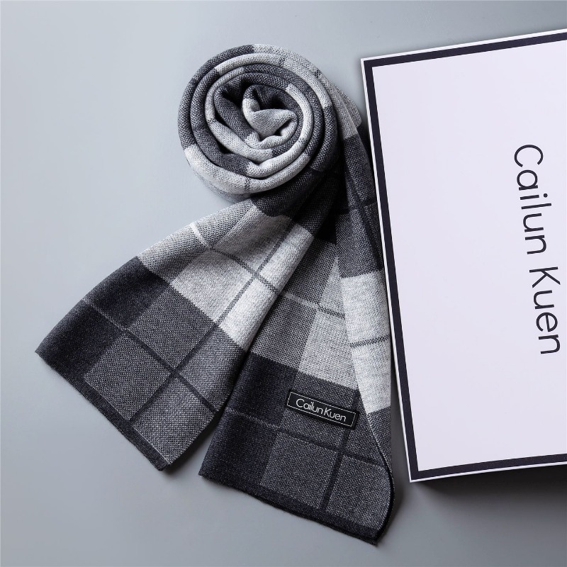 New Men's Versatile Wool Blend - Muffler Men Wool recension och pris