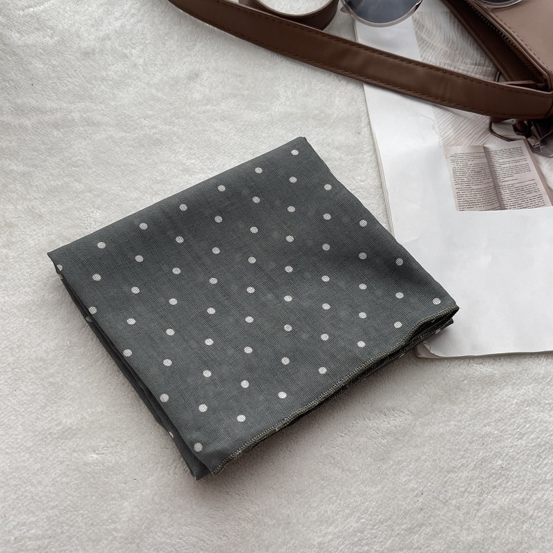 Lady Hair Dot Scarf Female Cot - Bandana Cotton recension och pris