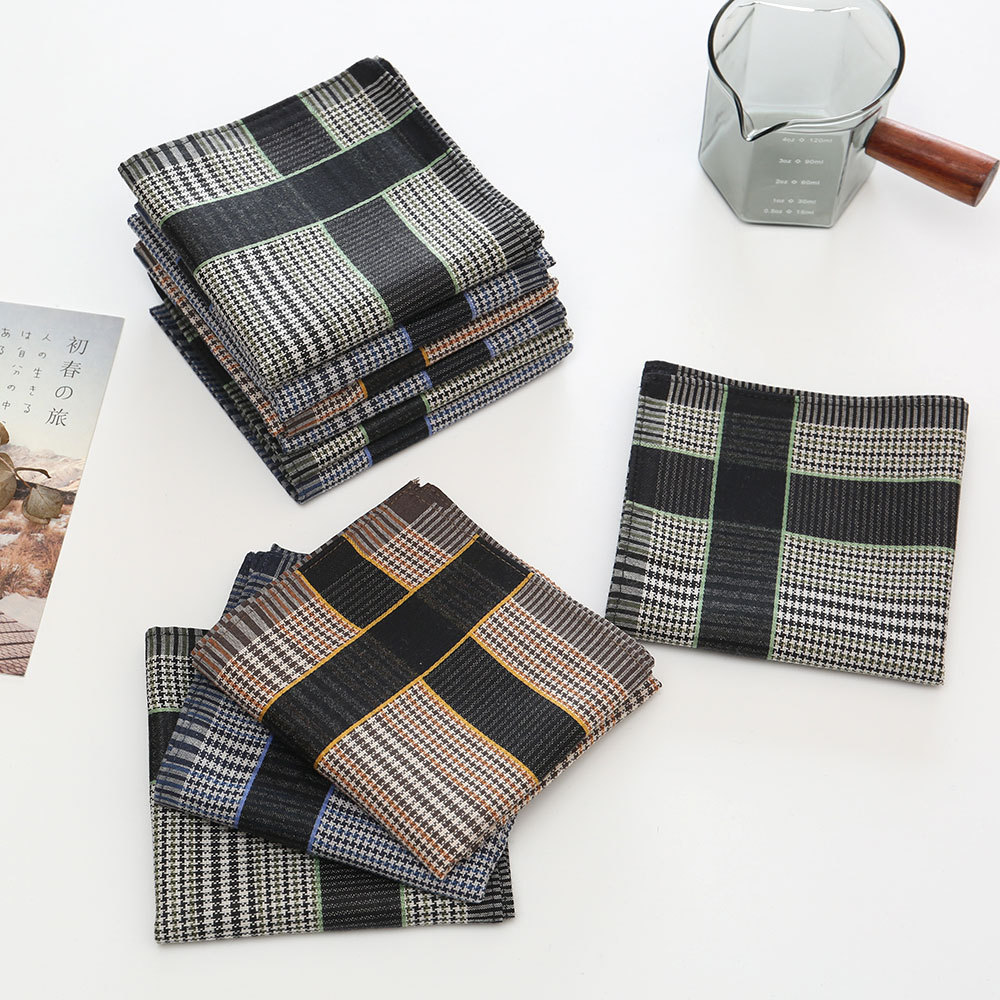 3/6/12 Pcs Men's Pure Cotton H - Handkerchief Cotton Men recension och pris