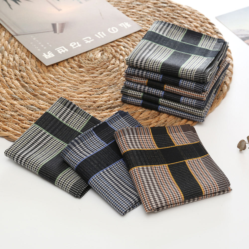 3/6/12 Pcs Men's Pure Cotton H - Handkerchief Cotton Men recension och pris