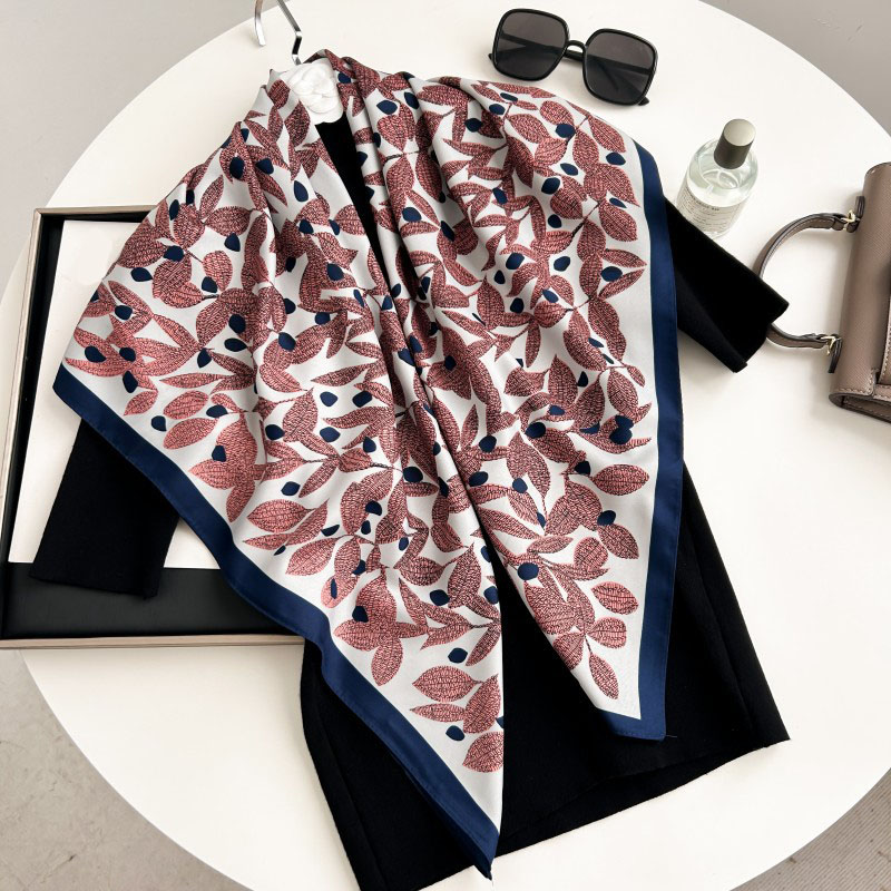 90cm Square Scarf High Quality - Silk Neck Scarf recension och pris
