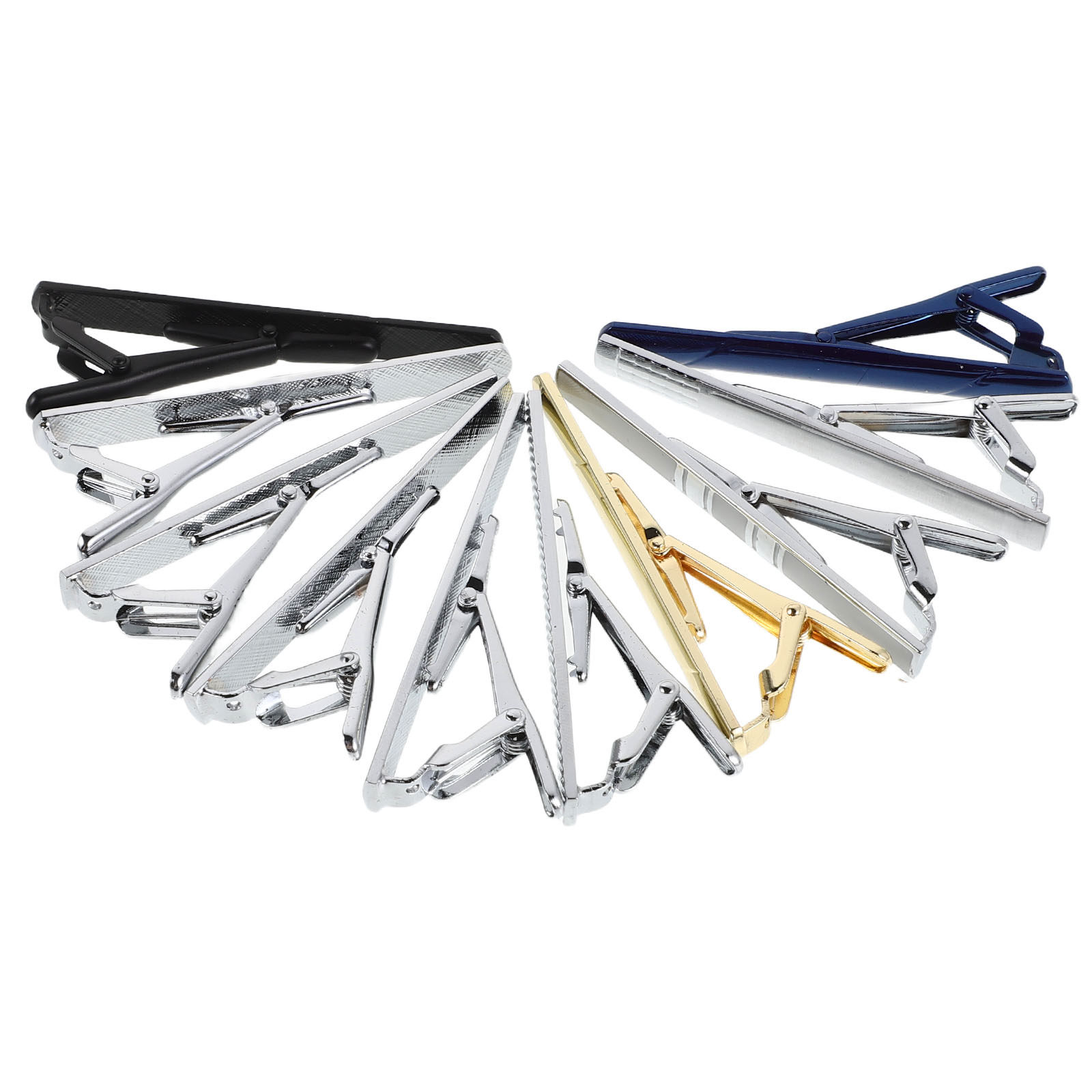 10Pcs Necktie Clip Set Elegant - Tie Bar Set Gift recension och pris