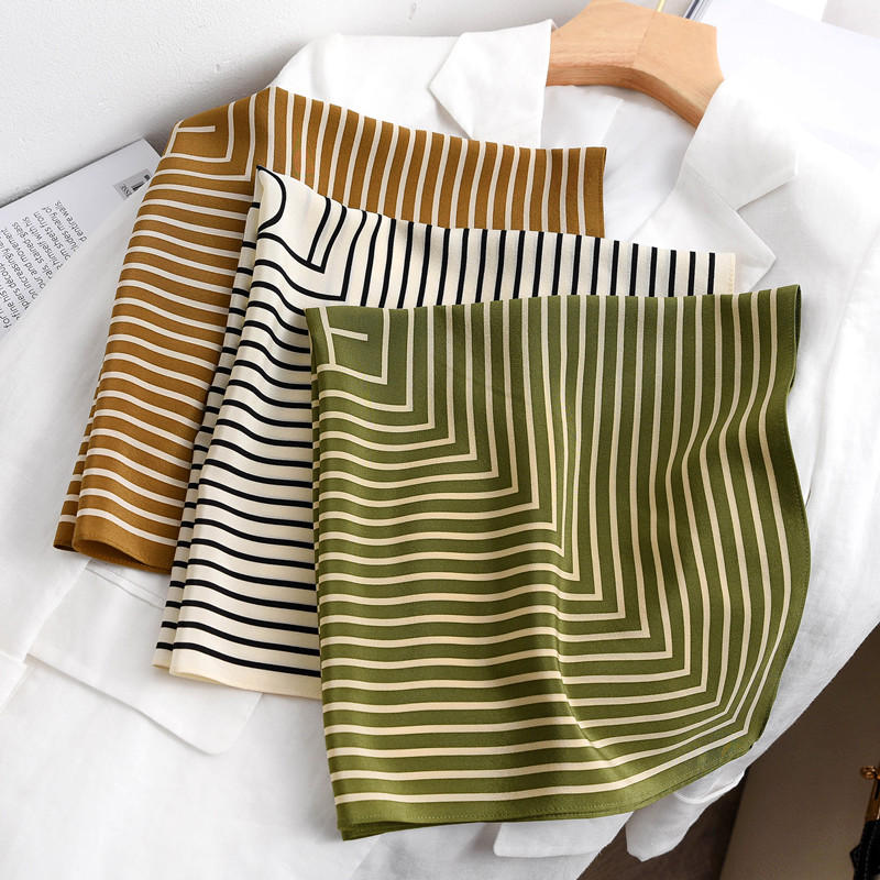 Stripe Print 100% Silk Neck He - Silk Tie Striped recension och pris