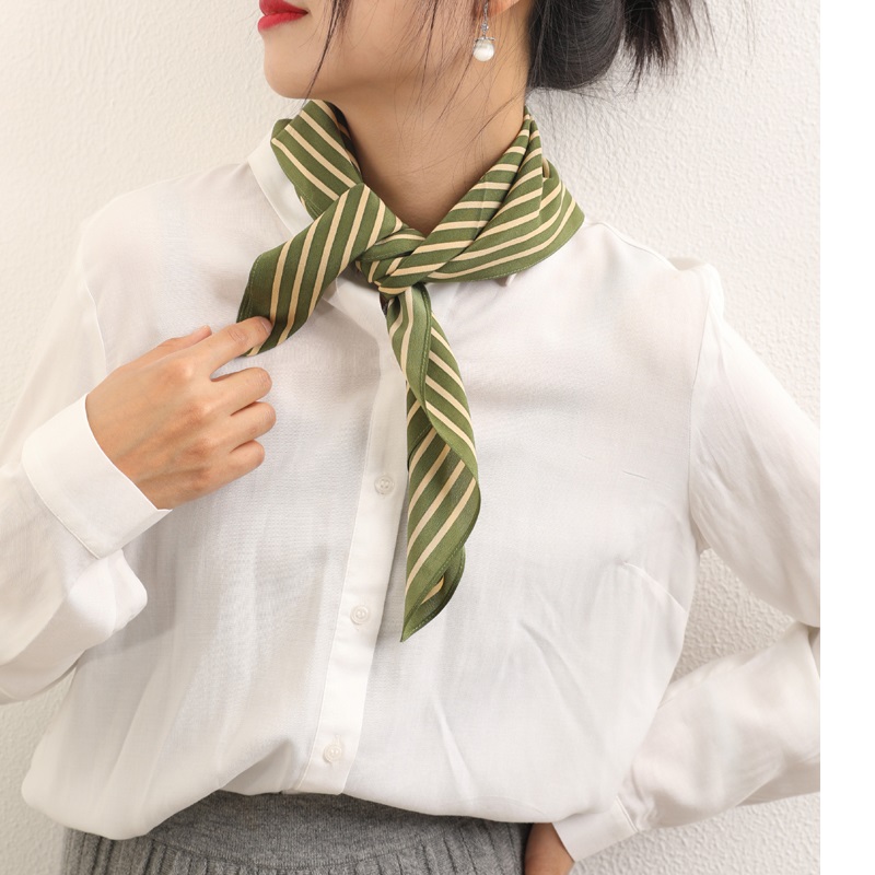 Stripe Print 100% Silk Neck He - Silk Tie Striped recension och pris