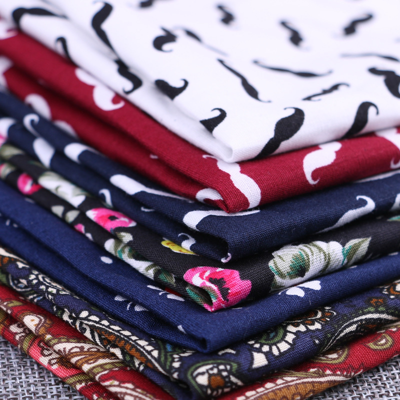 Fashion Cotton Pocket Square F - Handkerchief Cotton Men recension och pris
