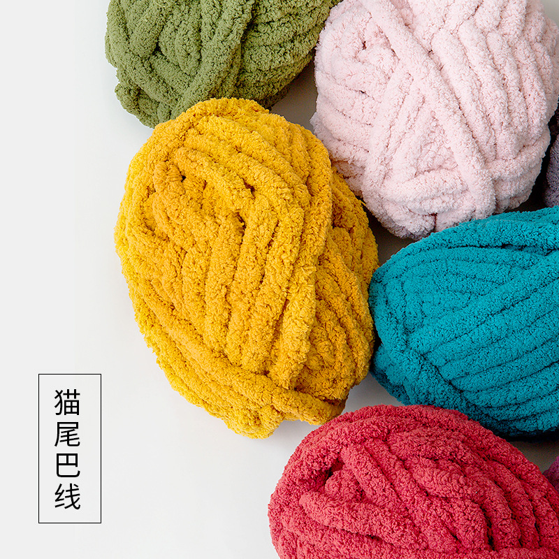 Super Coarse Yarn for Pet Bed, - Woven Scarf Blanket recension och pris