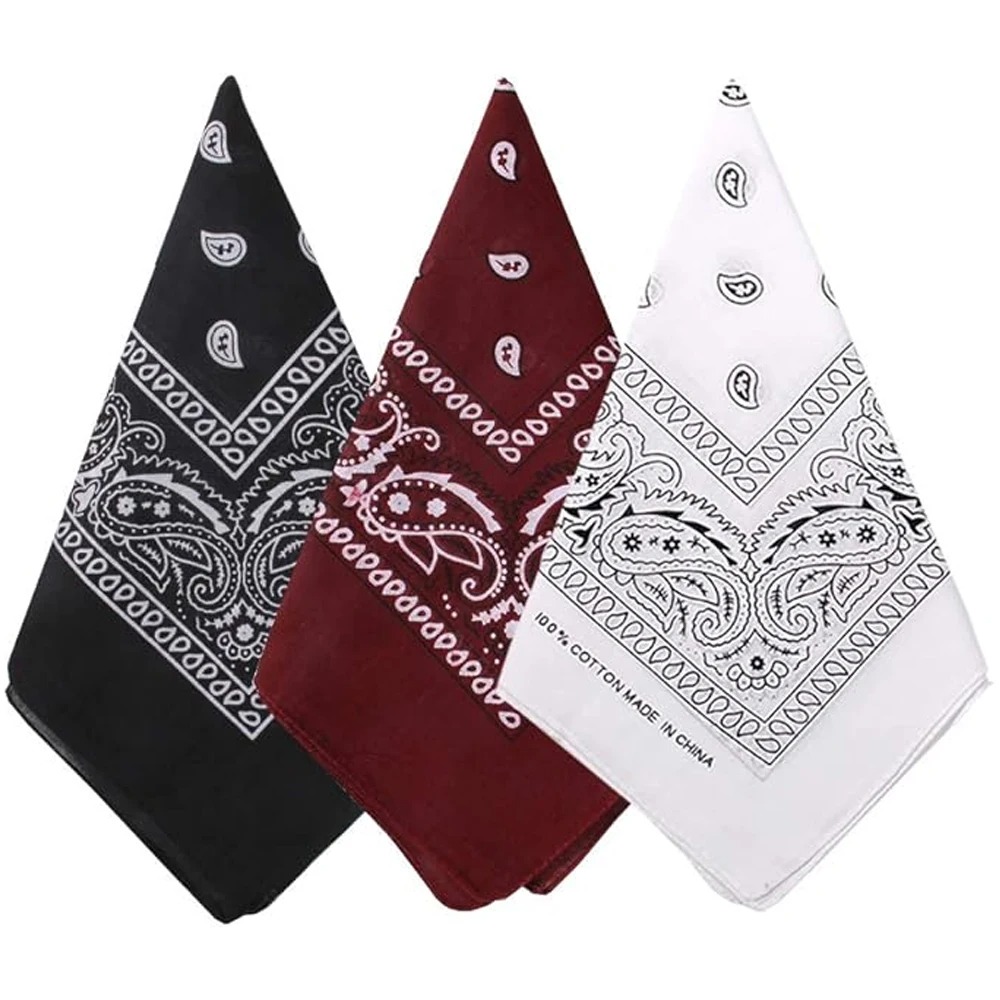 Unisex Men Women Bandana Hairb - Handkerchief Cotton Men recension och pris