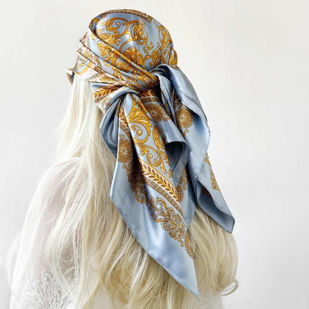 Silk Shawl Satin Square Scarf  - Silk Neck Scarf recension och pris