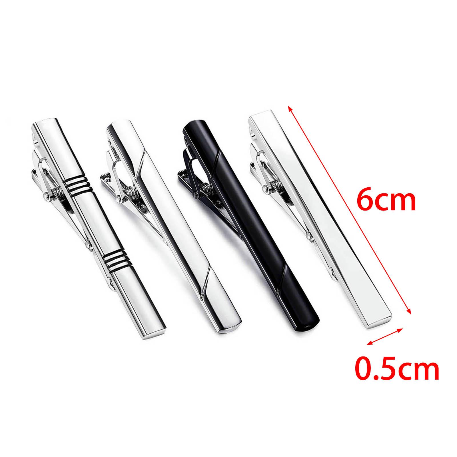 Tie Clips Button Shirt Wedding - Tie Bar Set Gift recension och pris