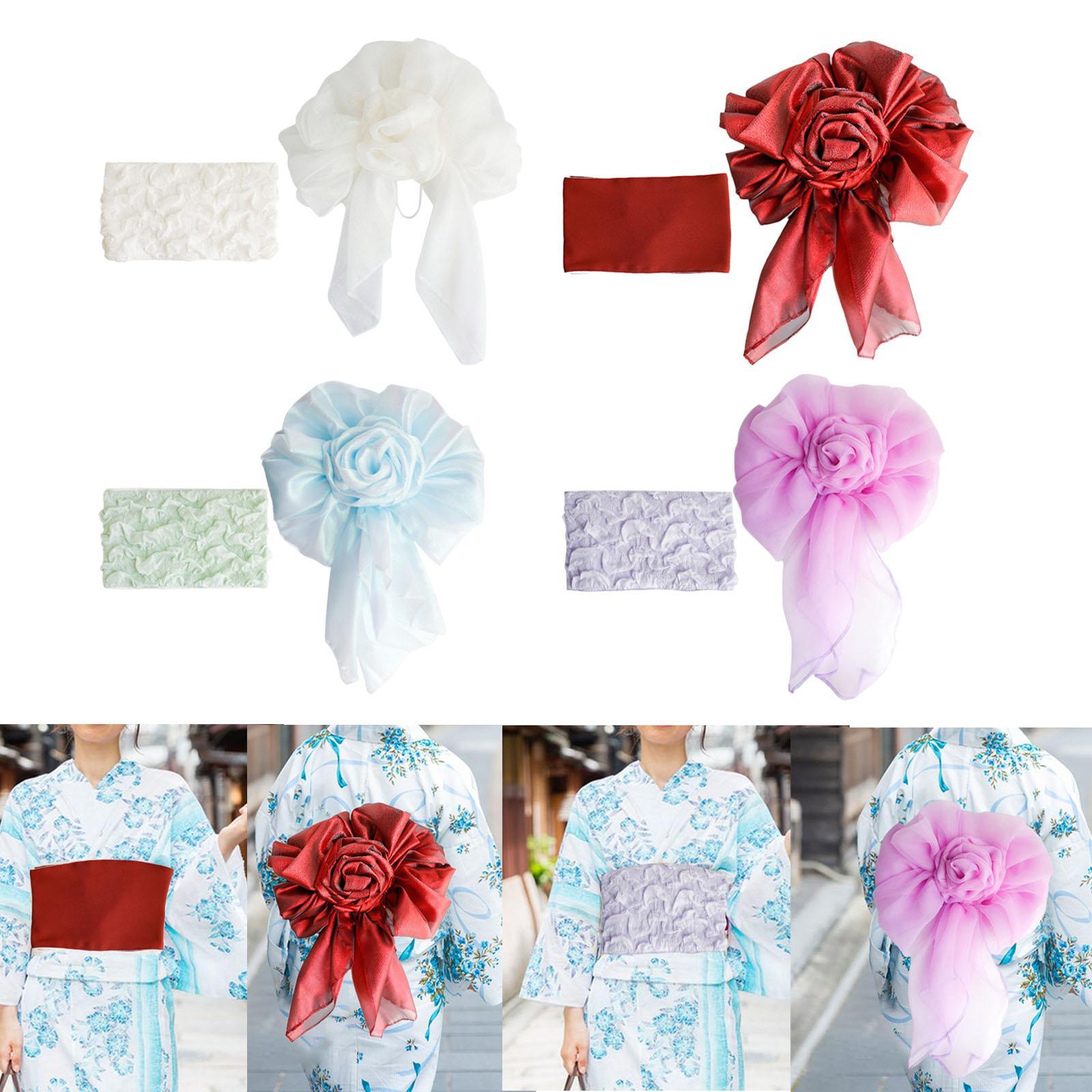 Yukata Belt Soft for Lady Wome - Bow Tie Pre Tied recension och pris
