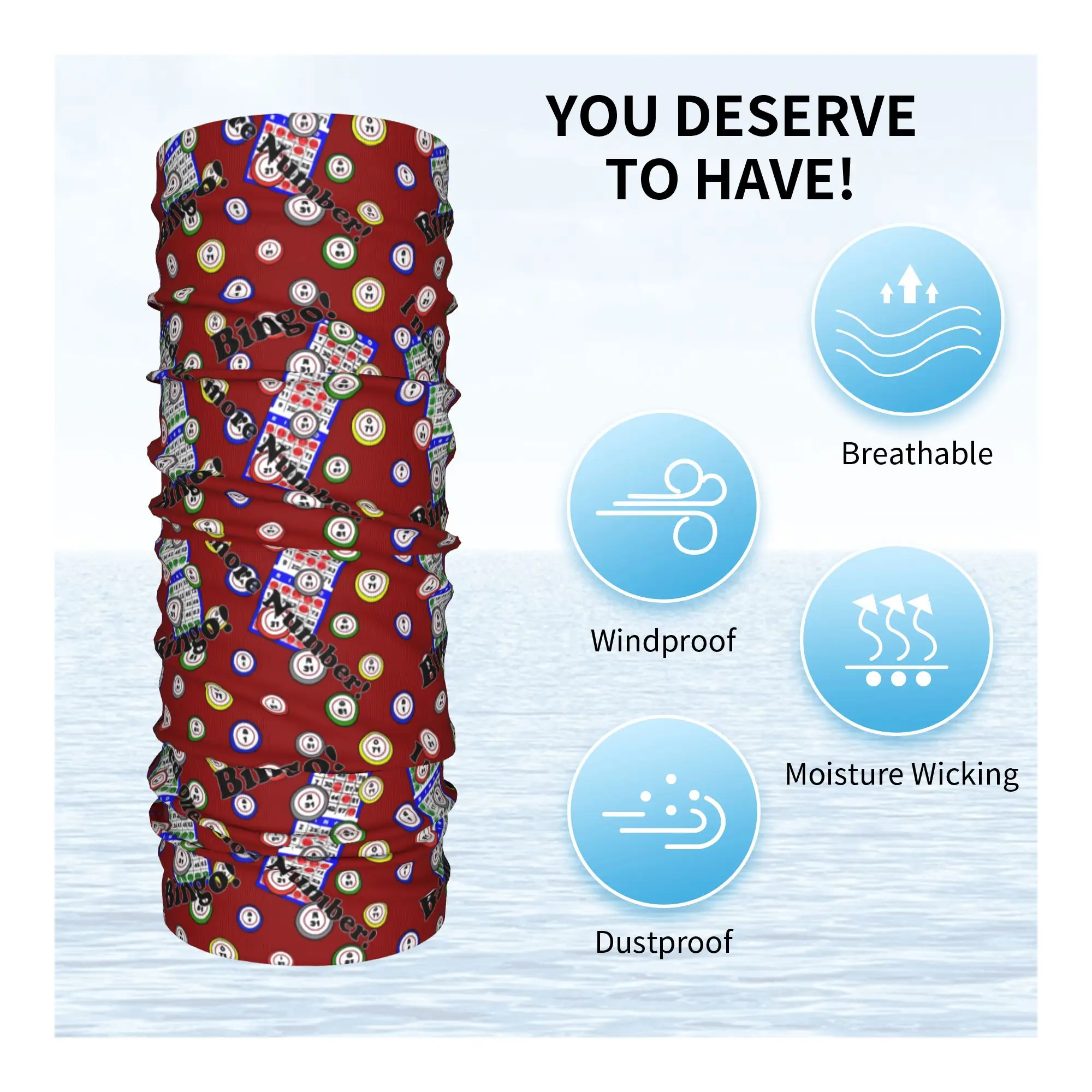 Best Play Bingo Game For Bingo - Neck Warmer Tube recension och pris
