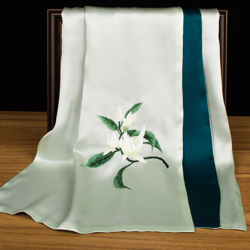 Pure Silk Suzhou Embroidery Sc - Silk Neck Scarf recension och pris