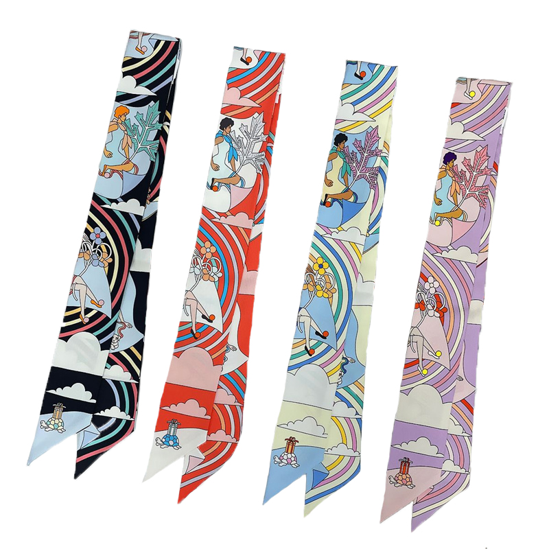 Women 100% Mulberry Silk Scarf - Silk Neck Scarf recension och pris