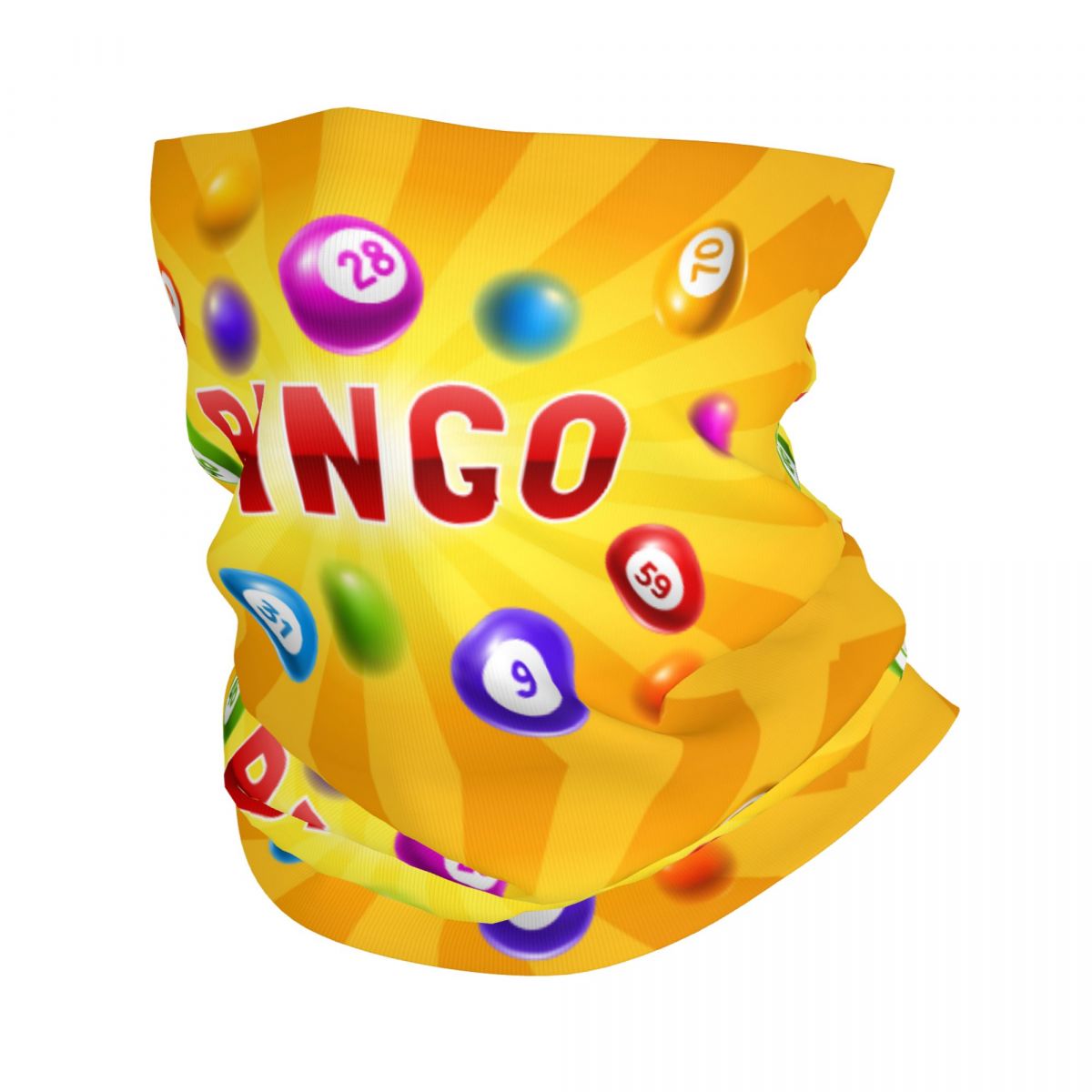 Custom Hot Game Bingo Bandana  - Neck Warmer Tube recension och pris