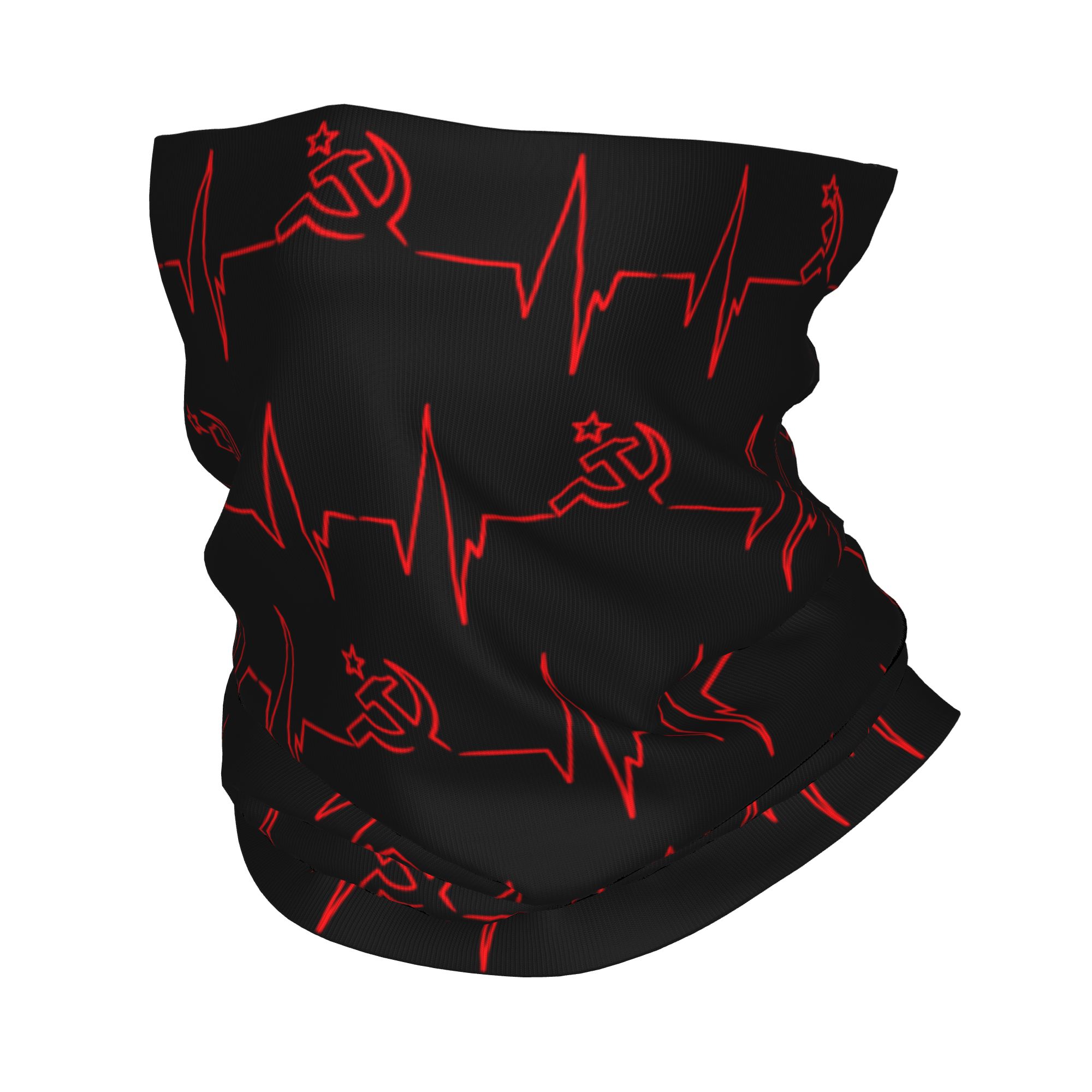 Custom Heartbeat Russian Flag  - Neck Warmer Tube recension och pris