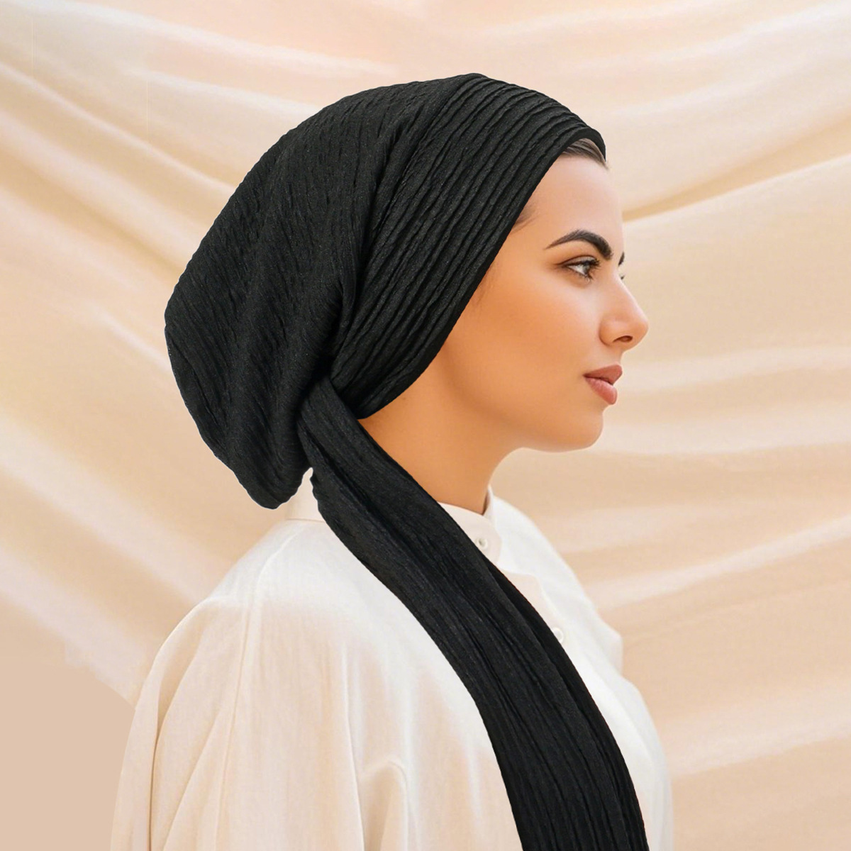 Luxury Spring knot Turban Hat  - Head Wrap Turban recension och pris