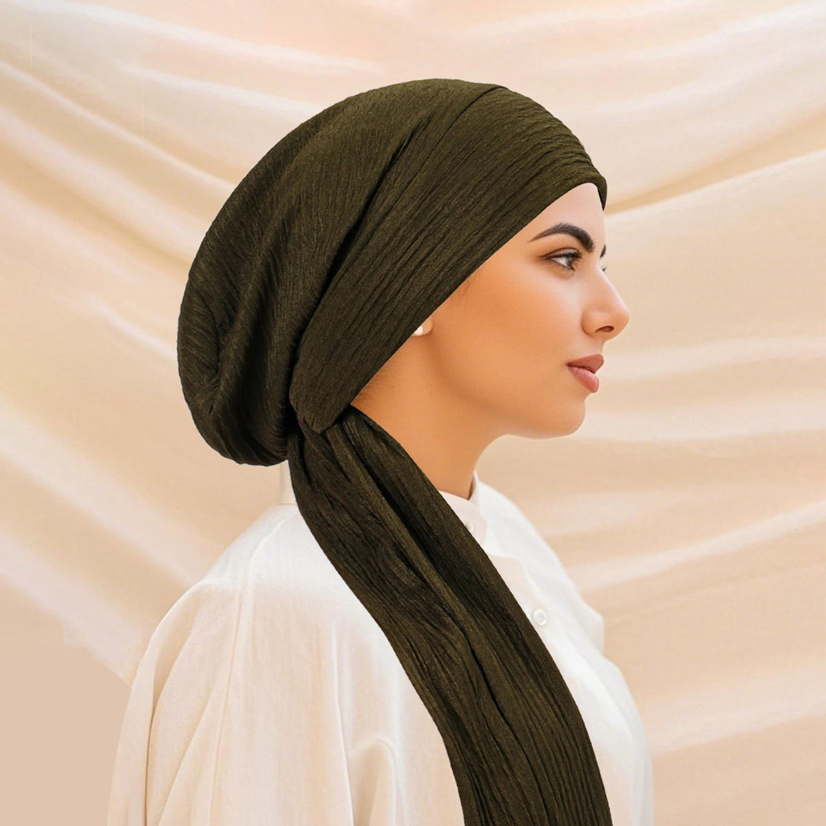 Luxury Spring knot Turban Hat  - Head Wrap Turban recension och pris