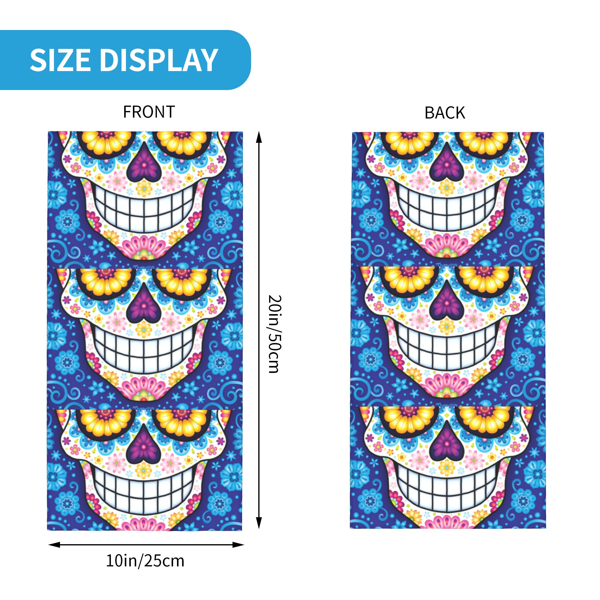 Custom Day Of The Dead Sugar S - Neck Warmer Tube recension och pris
