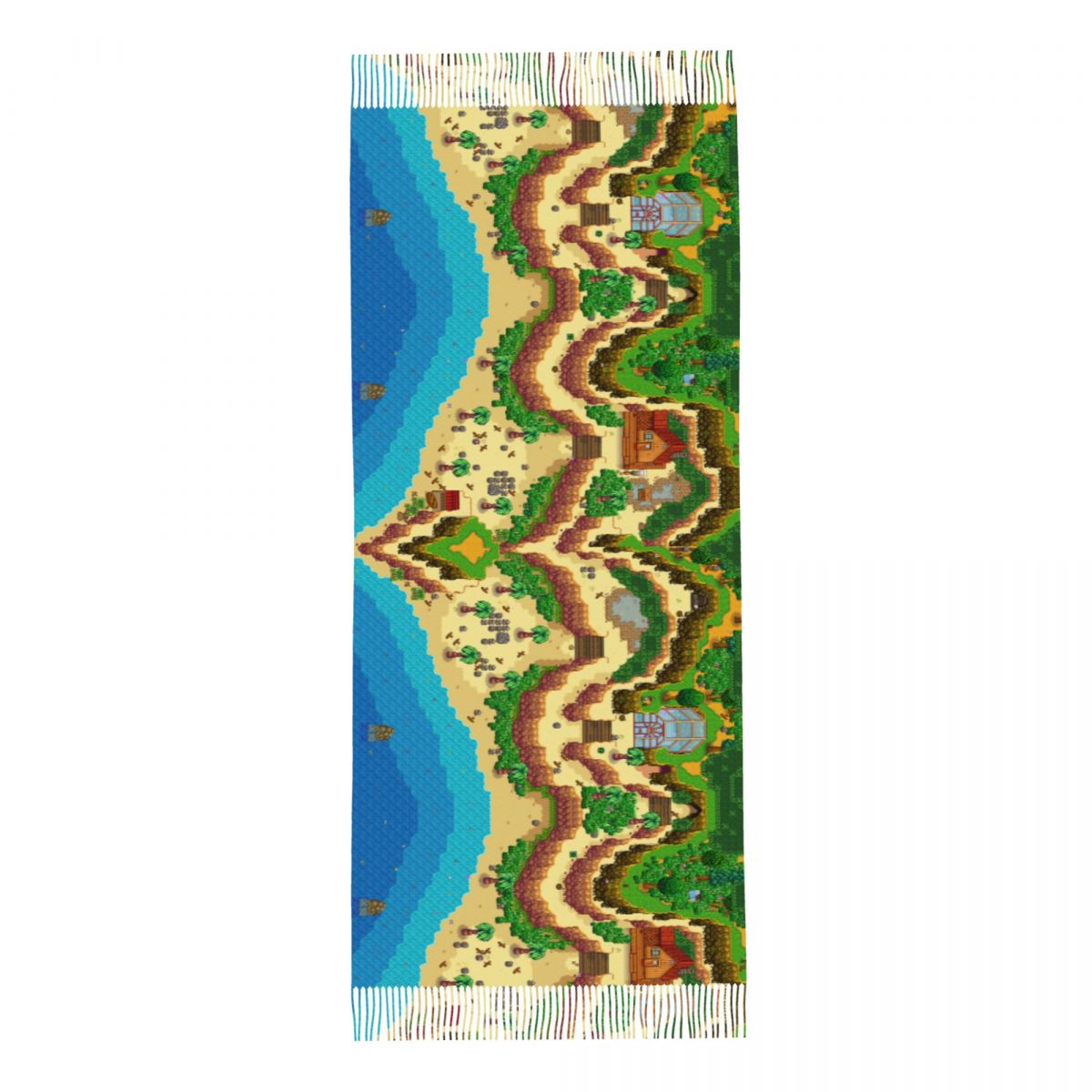 Stardew Valley Map Scarf for W - Pashmina Wrap Large recension och pris