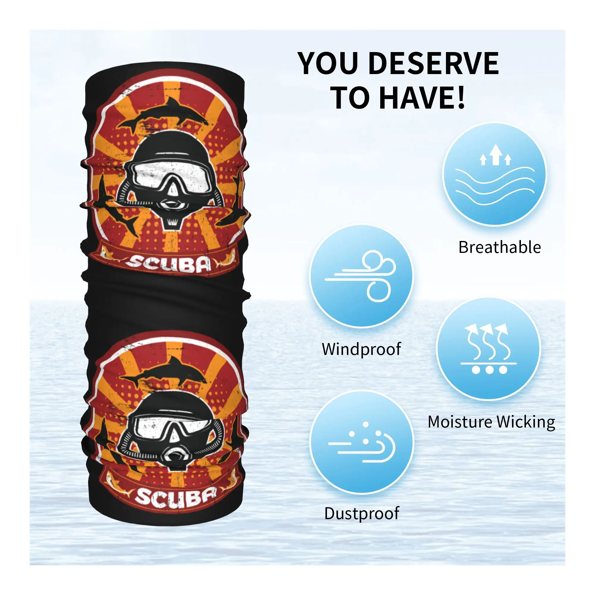 Dive Diver Scuba Diving Winter - Neck Warmer Tube recension och pris