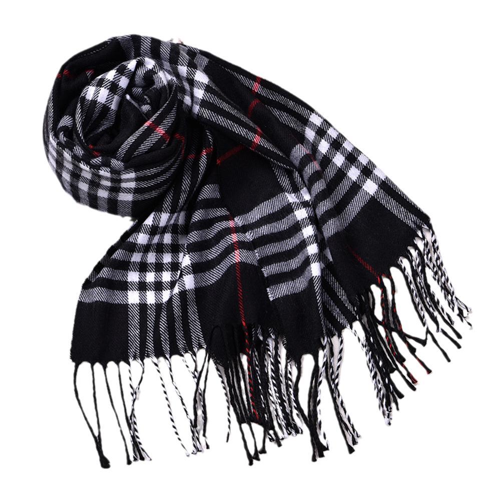 British Style Winter Scarves F - Muffler Men Wool recension och pris