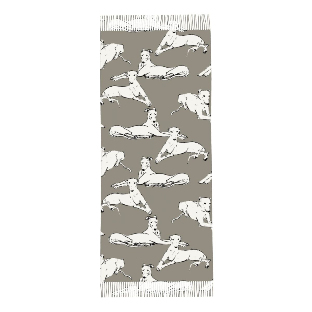 Relaxing Greyhound Whippet Sca - Pashmina Wrap Large recension och pris