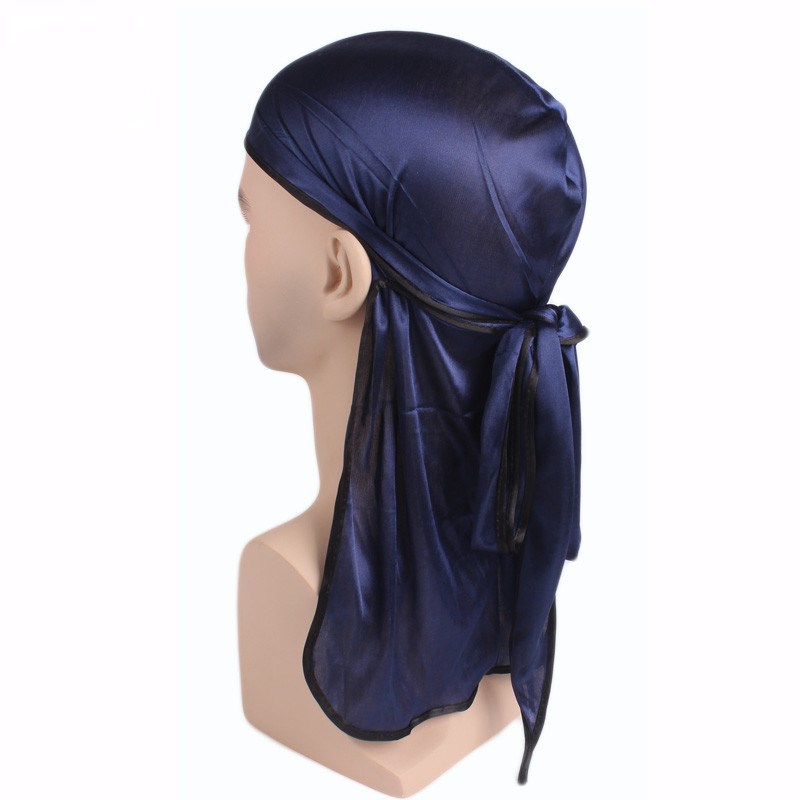 Breathable Men's Silky Satin K - Bandana Doo Rag recension och pris