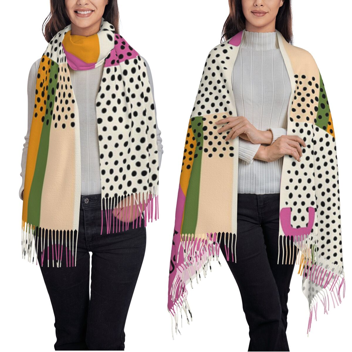 Luxury Yayoi Kusama Infinity D - Infinity Scarf Knit recension och pris