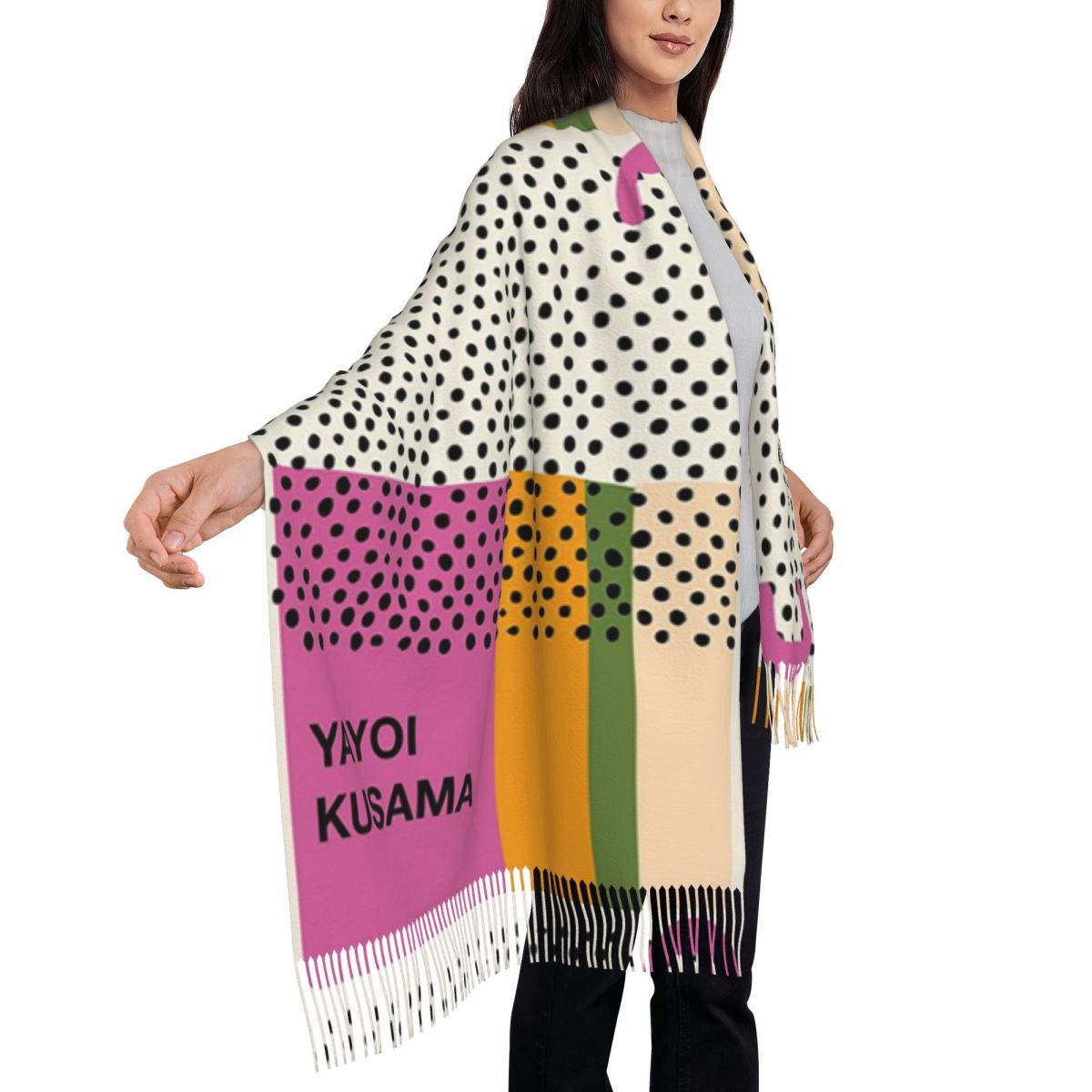 Luxury Yayoi Kusama Infinity D - Infinity Scarf Knit recension och pris
