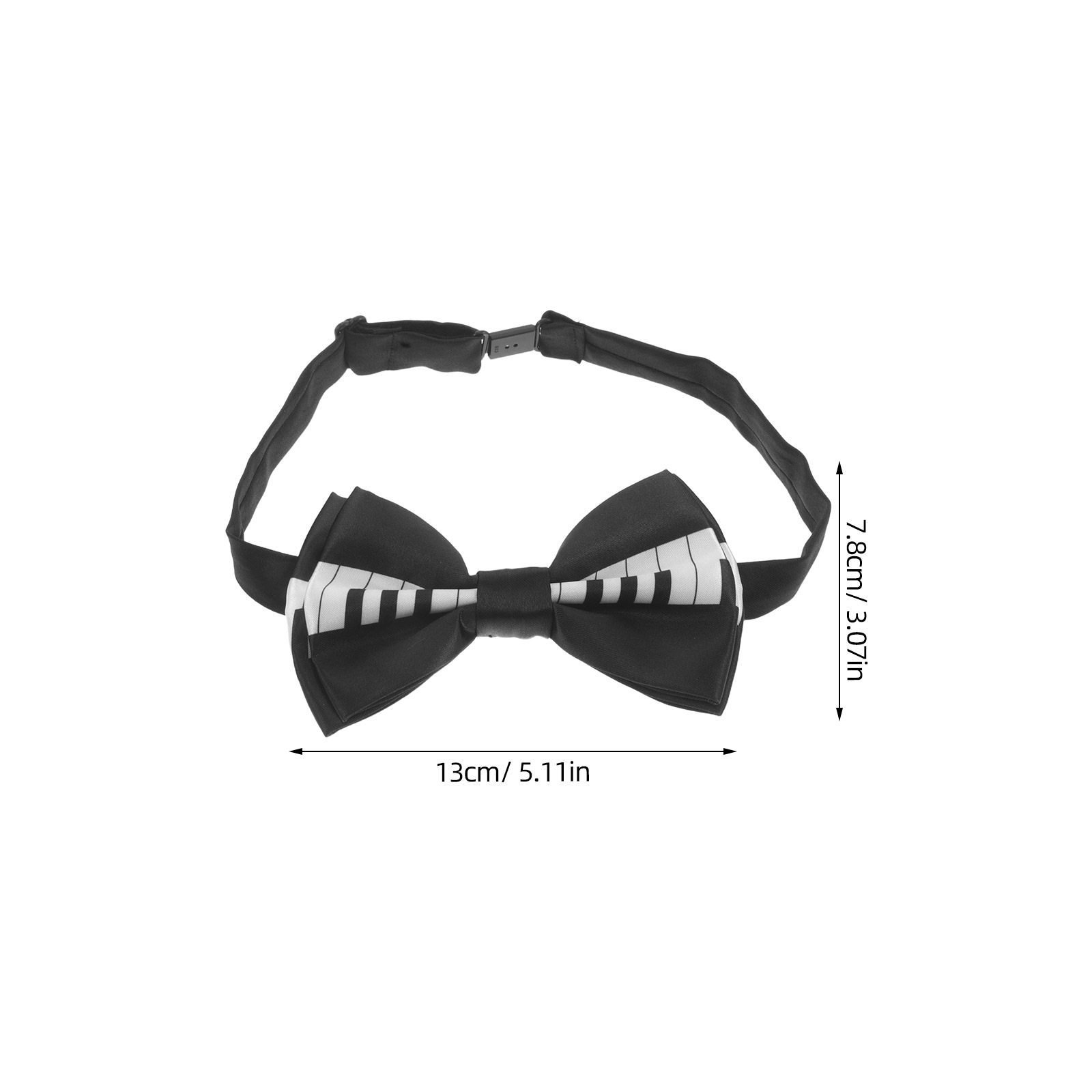 3Pcs Music Note Bow Tie Set Pr - Bow Tie Pre Tied recension och pris