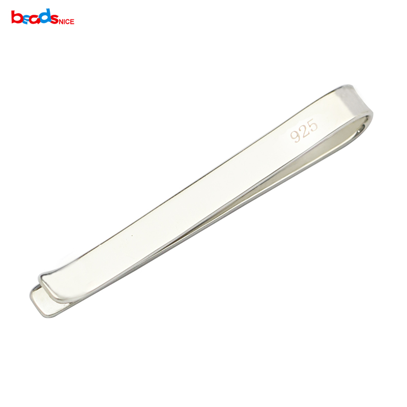 Beadsnice Pure 925 Sterling Si - Tie Clip Silver recension och pris