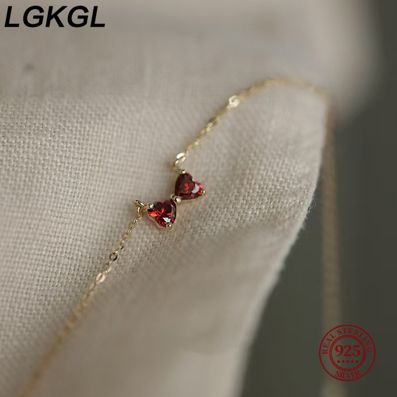 LGKGL Korean Sweet 5A Zircon B - Tie Clip Silver recension och pris