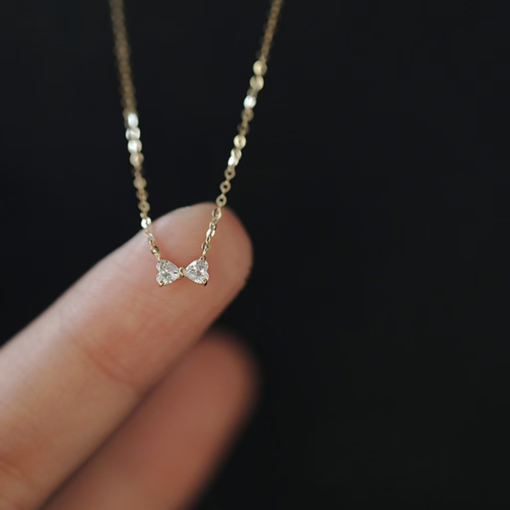 LGKGL Korean Sweet 5A Zircon B - Tie Clip Silver recension och pris