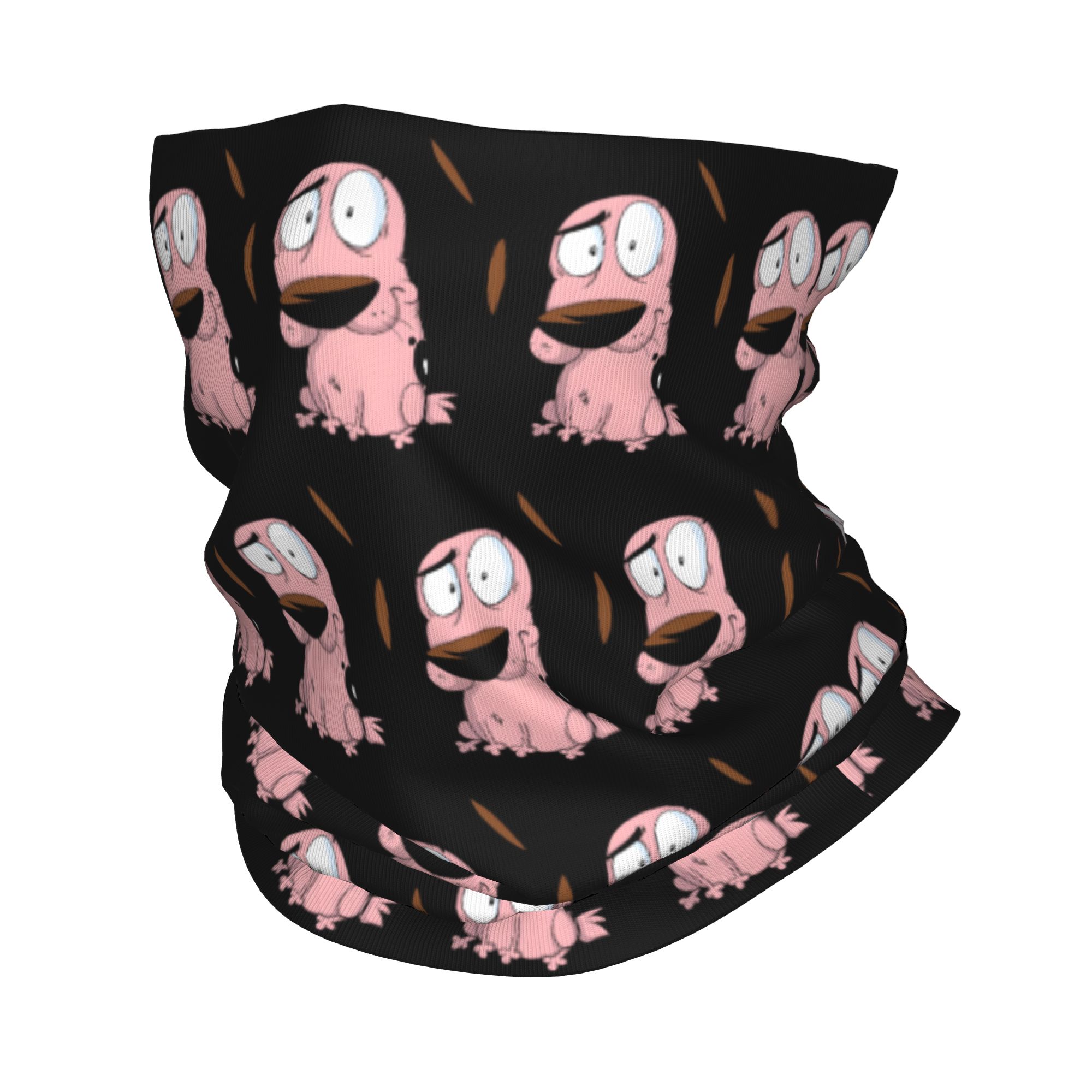 Custom Cartoon Courage Dog Win - Neck Warmer Tube recension och pris