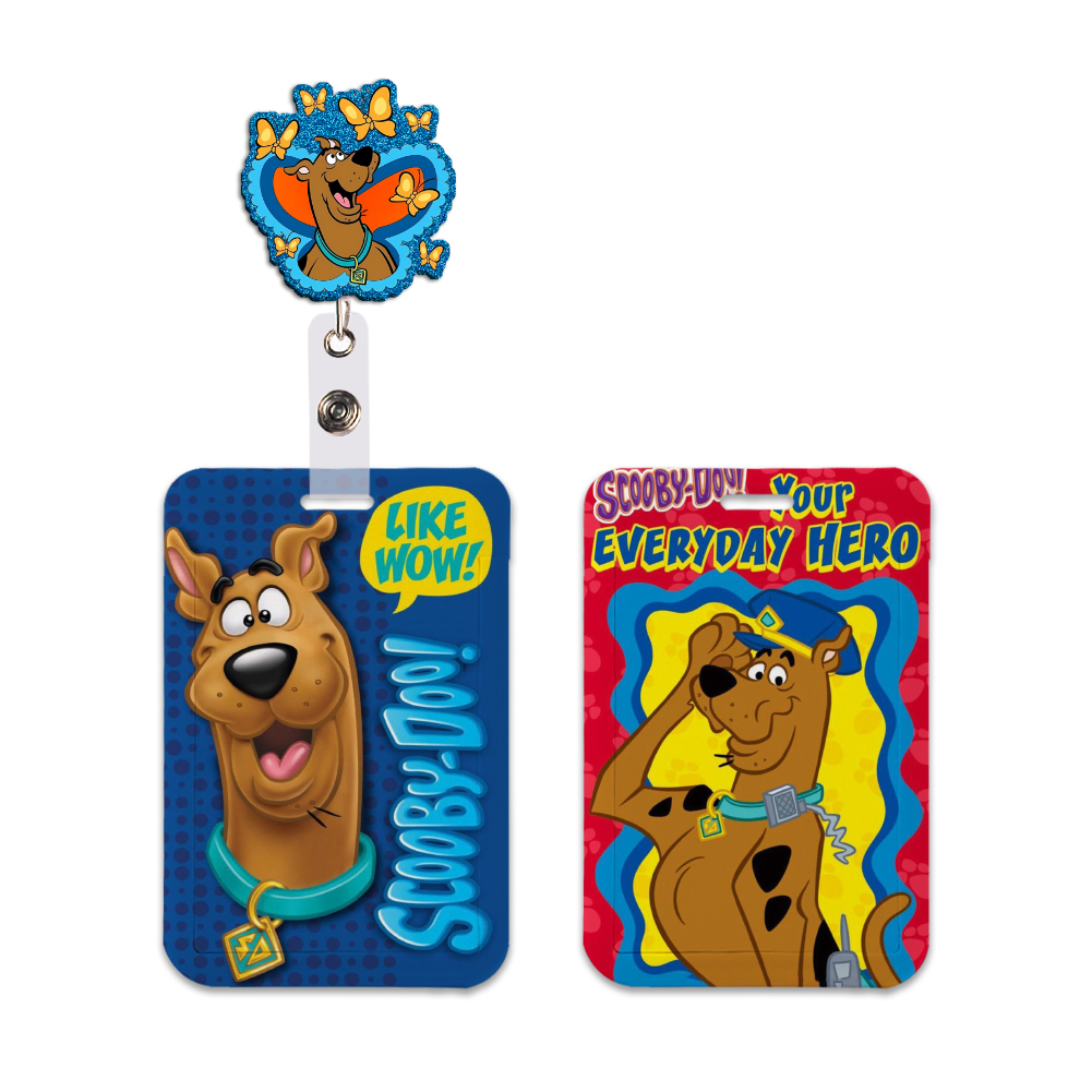 Cartoon Dog Card Case Lanyard  - Lanyard Badge Holder recension och pris