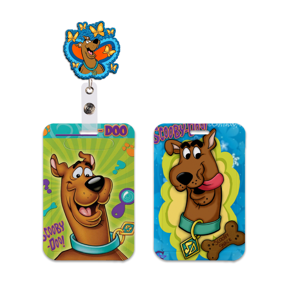 Cartoon Dog Card Case Lanyard  - Lanyard Badge Holder recension och pris