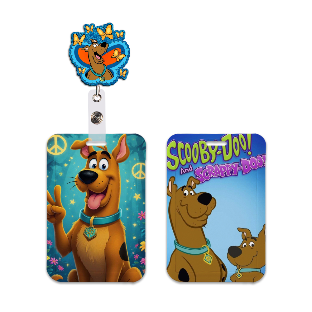 Cartoon Dog Card Case Lanyard  - Lanyard Badge Holder recension och pris