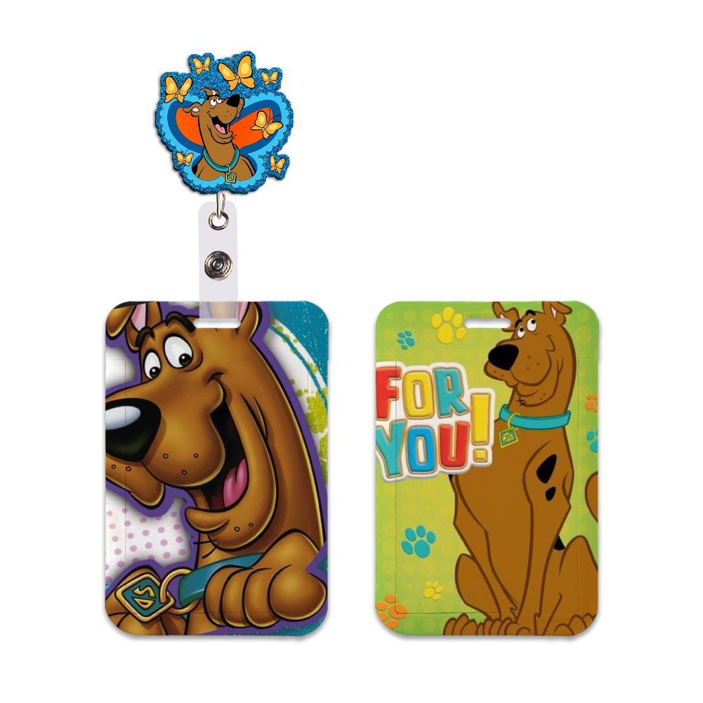 Cartoon Dog Card Case Lanyard  - Lanyard Badge Holder recension och pris