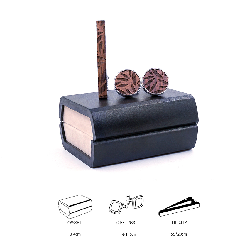 2019 CUFFLINKS TIE CLIPS SET M - Tie Bar Set Gift recension och pris