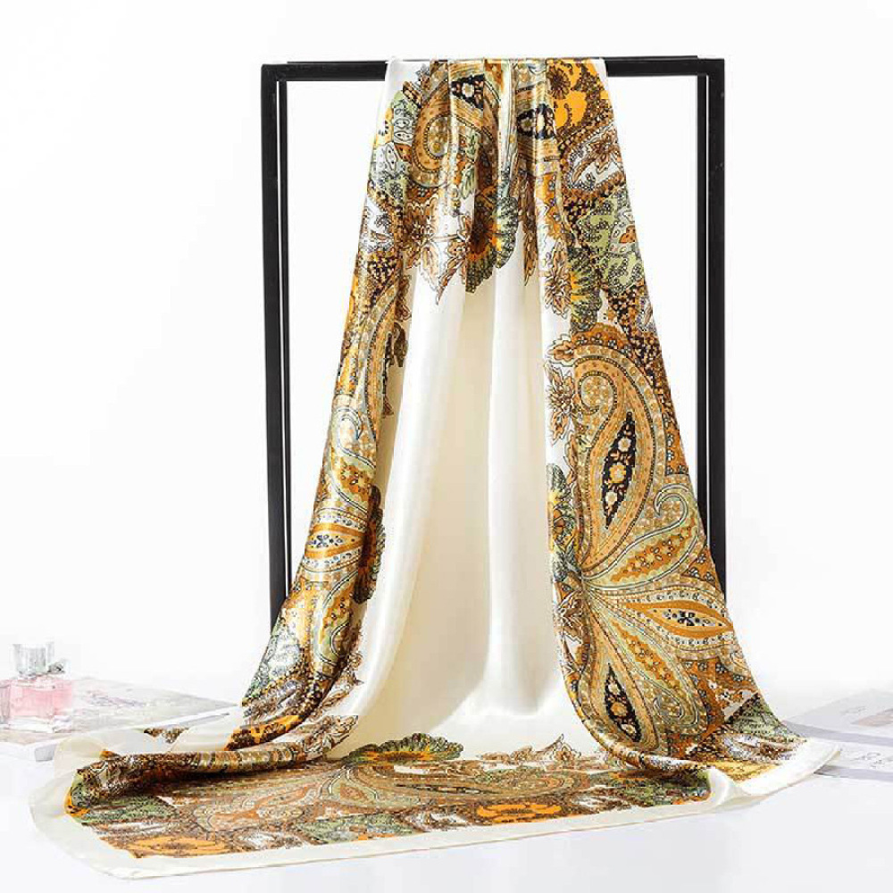 Stylish Mens Square Scarf Brit - Handkerchief Cotton Men recension och pris