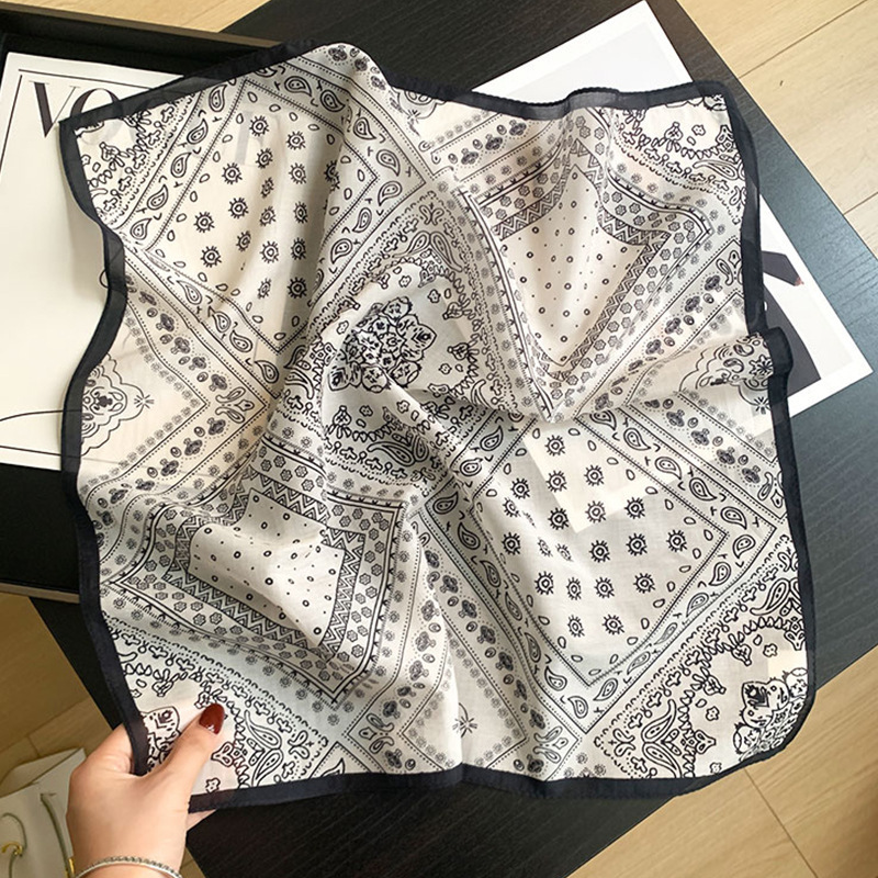 70% cotton 30% silk Scarf Wome - Bandana Cotton recension och pris