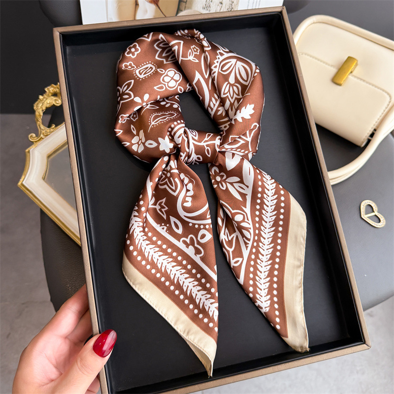 1Pc cashew print fashion silk  - Silk Neck Scarf recension och pris