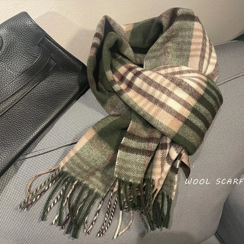 High Quality 100% Wool Scarf M - Muffler Men Wool recension och pris