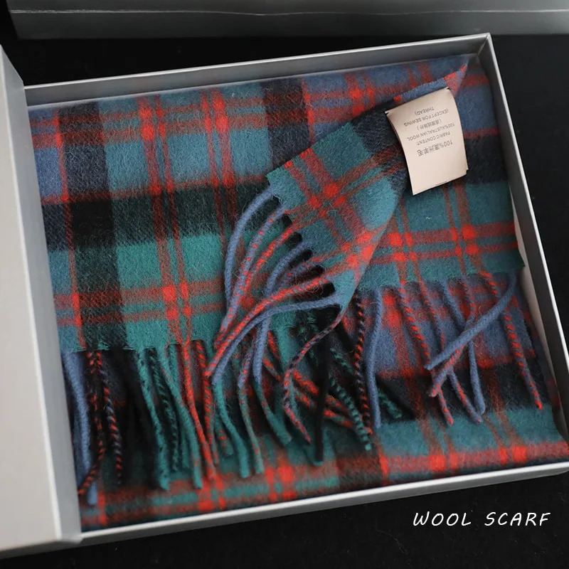 High Quality 100% Wool Scarf M - Muffler Men Wool recension och pris